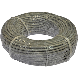 PE Ultra tubing solid grey 0.265" ID x 3/8" OD 100m coil