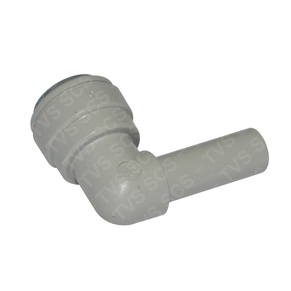 Stem elbow, 3/8" stem to 3/8" tube