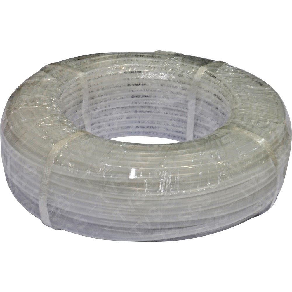 Tubing, polythene 3/8" OD x 0.265" ID, 30m clear