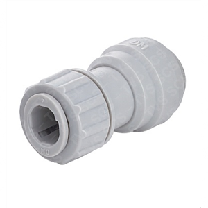 Straight connector 3/8 tube - 3/8 tube