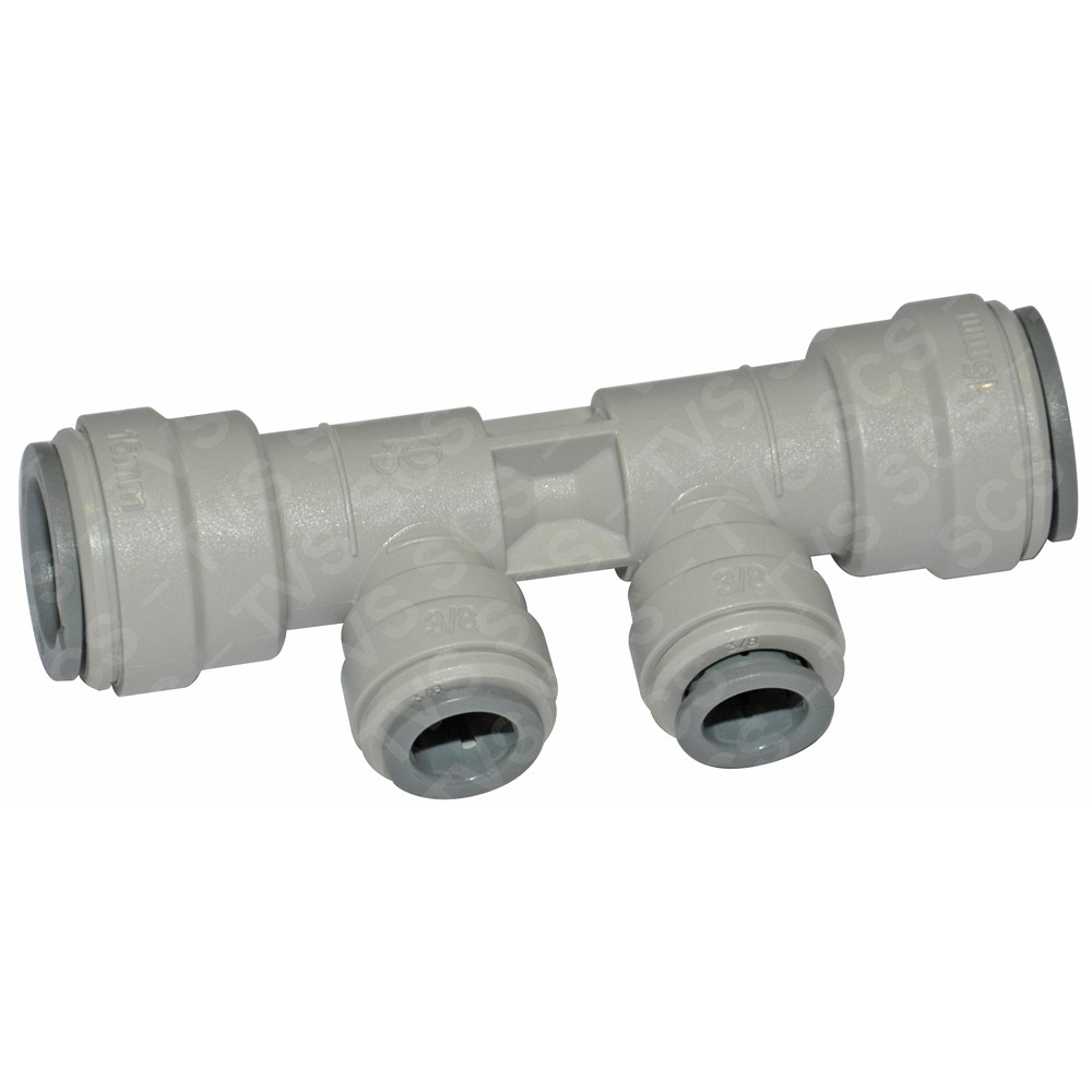 JG Cooling Manifold 15mmx15mmx3/8"x3/8"