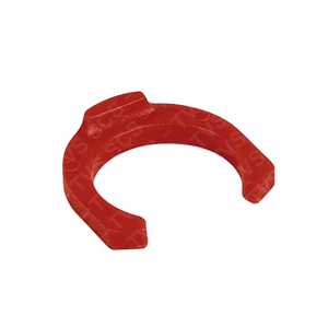 15mm locking clip - red