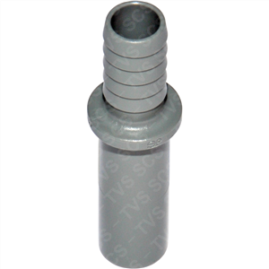 Connector, 15mm to 1/2" hose stem