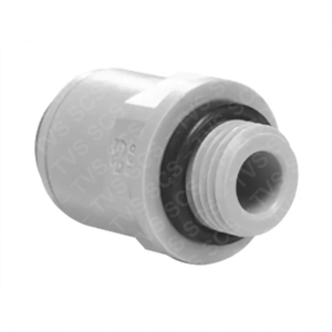 Straight adaptor, 3/8" x 1/4" BSP, JG pack of 10