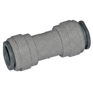 Straight connector, 1/2" OD Equal