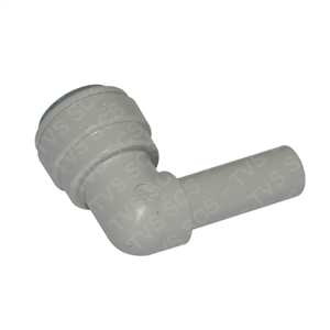 Stem elbow, 3/8" stem to 3/8" tube