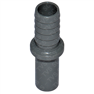 JG Tube to Hose Stem Adaptor 1/2"x1/2"