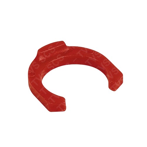 3/8" locking clip - red