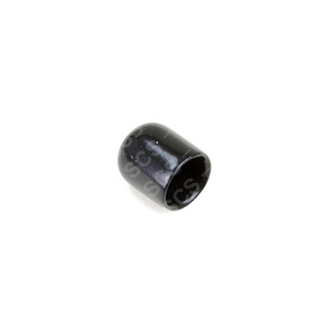 Pipe end cap black rubber