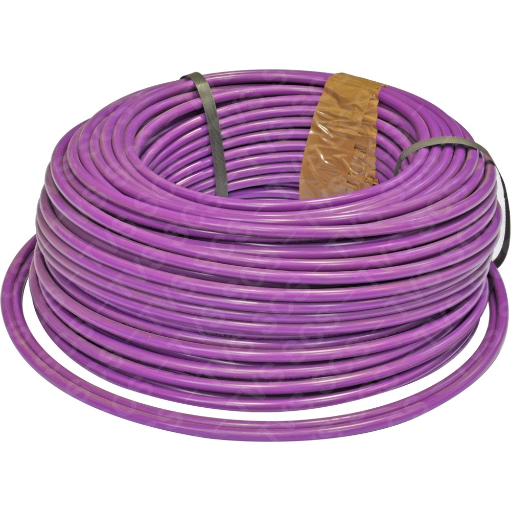 Tubing, polythene 3/8" OD, 30m purple