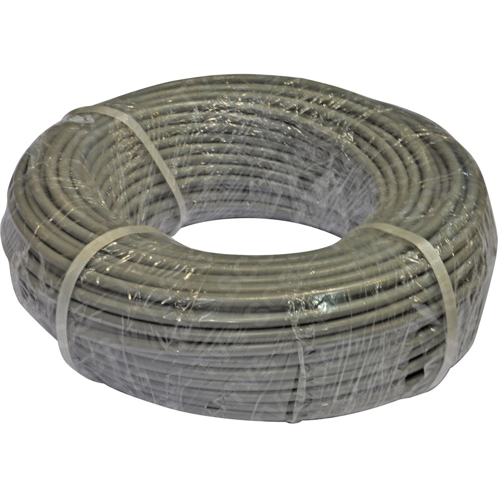 Tubing, polythene 3/8" OD 30m French grey