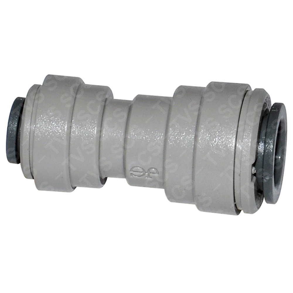 Straight reducer, 3/8" OD x 1/4" OD